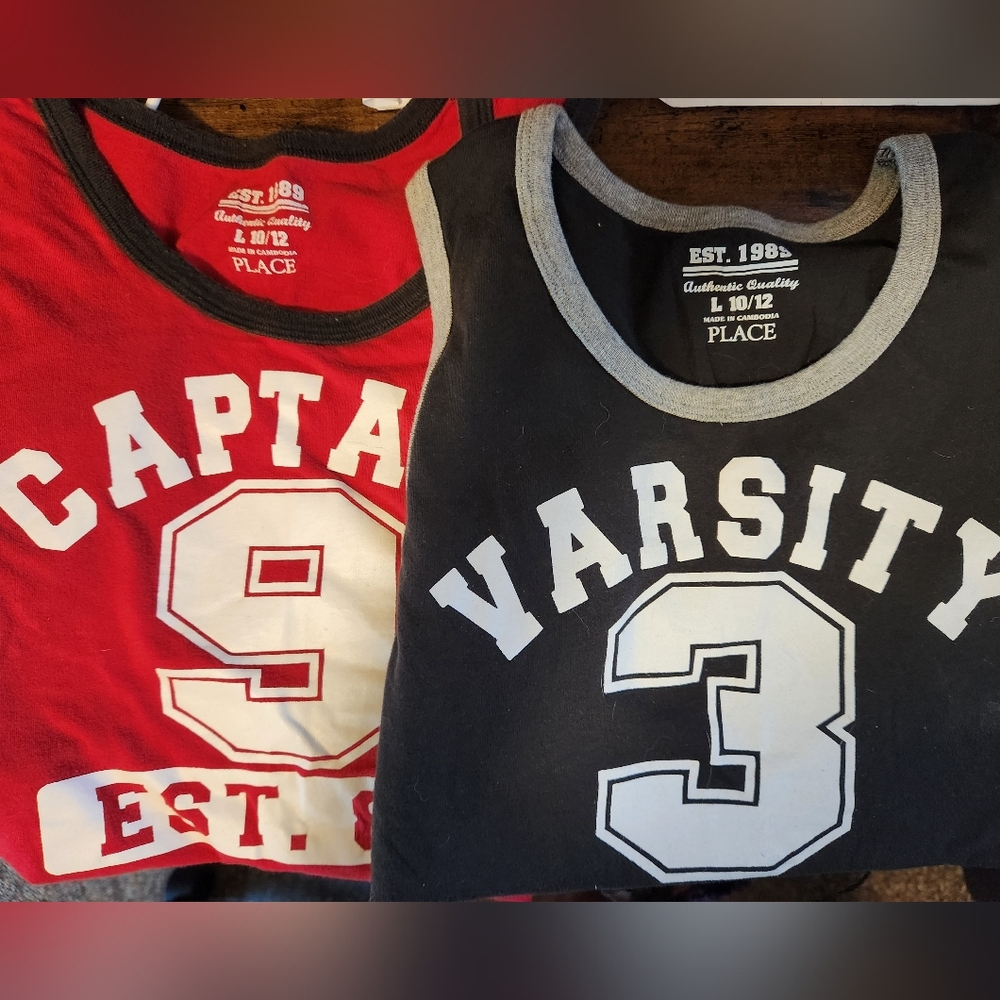 BOY TANK TOP BUNDLE SZ L 10/12